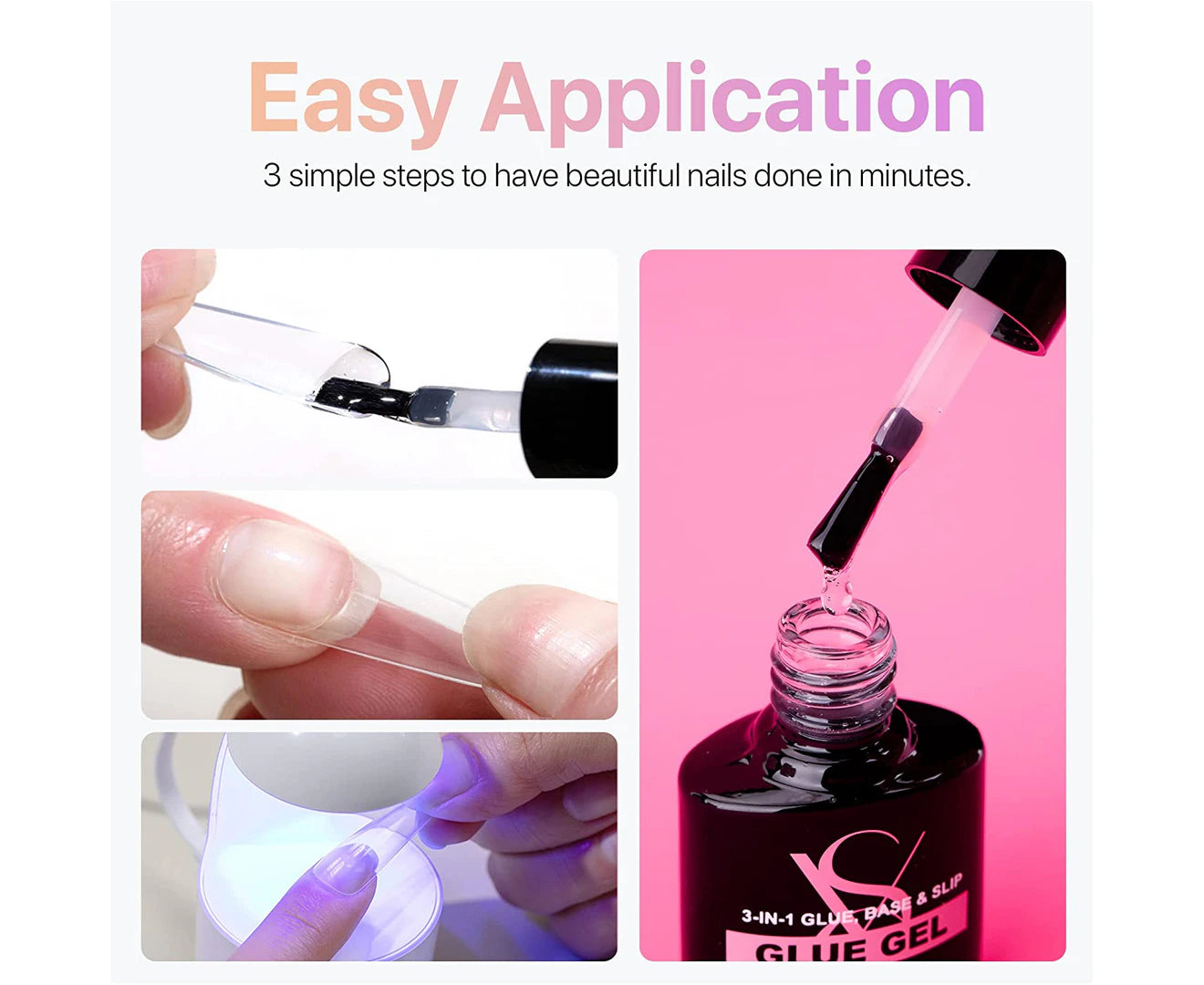 Mini LED Nail Light Portable and Fast Dry Nail Dryer for Gel