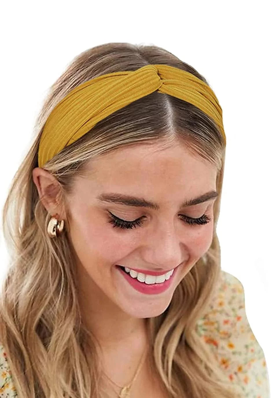 Workout Headbands for Women Yoga Running Athletic Absorb Sweat Hair Bands Solid Color 8Pcs