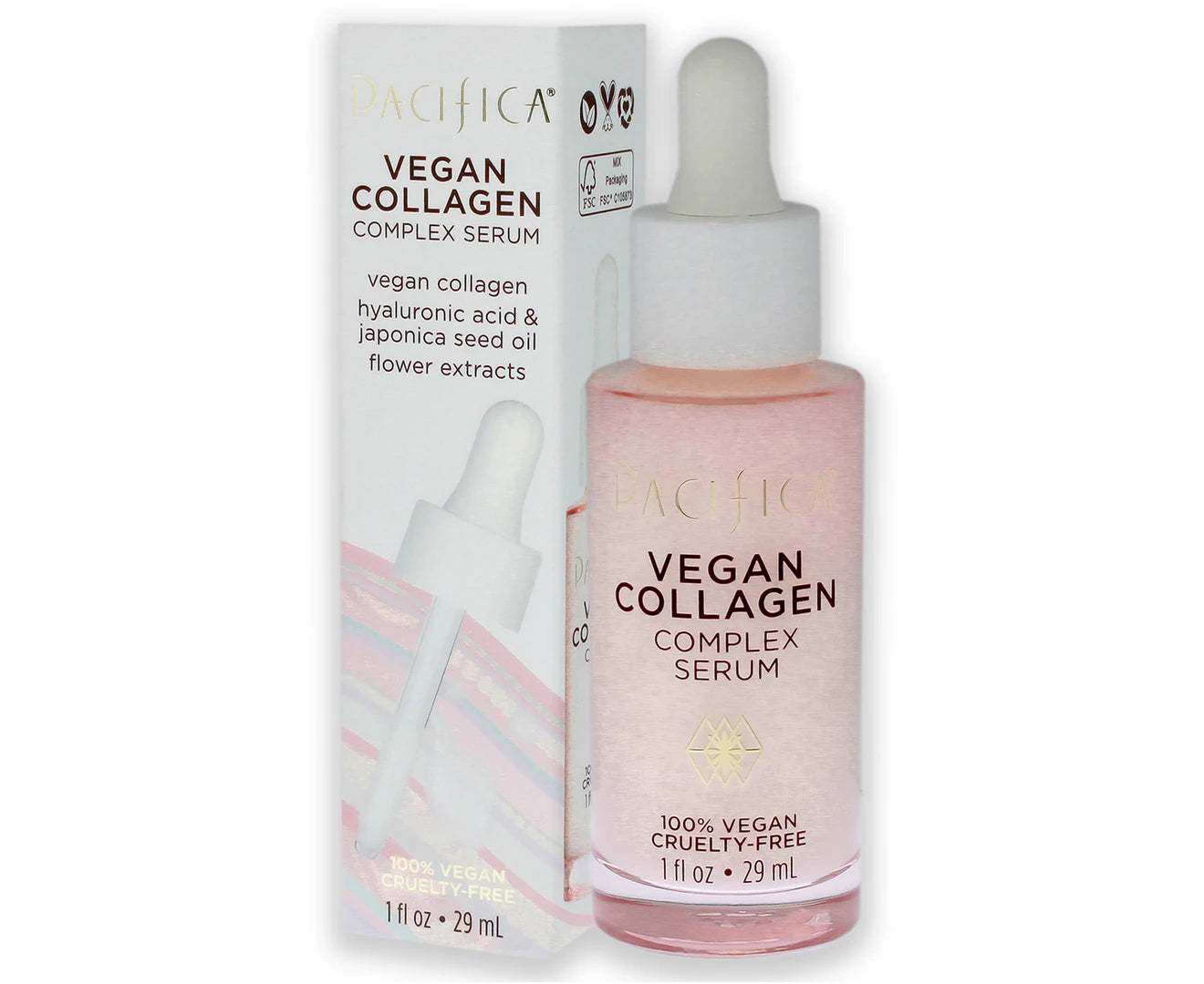 Vegan Collagen Complex Serum for Unisex 1 Oz Serum