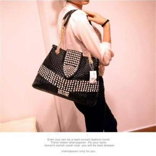 2020 new female bag tide diamond drill women handbag shoulder