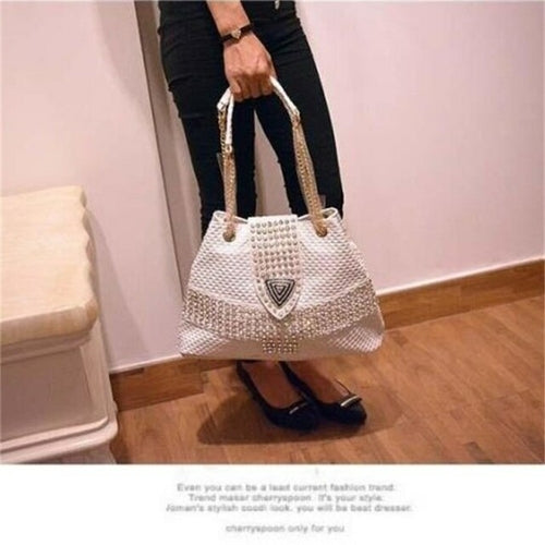 2020 new female bag tide diamond drill women handbag shoulder