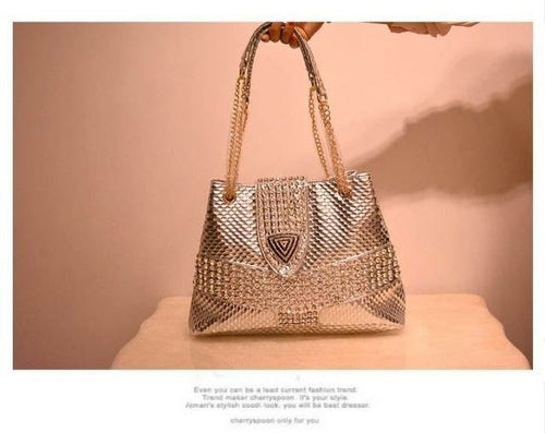 2020 new female bag tide diamond drill women handbag shoulder