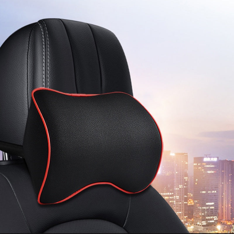 Car Headrest Neck Pillow Memory Foam Breathable Head Support Neck Rest Protector_2