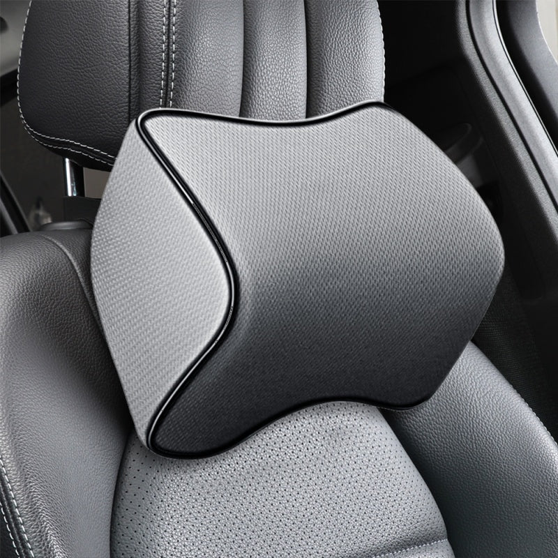 Car Headrest Neck Pillow Memory Foam Breathable Head Support Neck Rest Protector_3