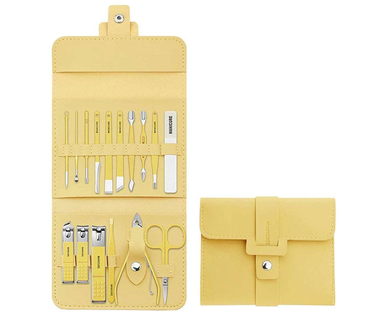 12Pcs/Nail Kit, Nail Clippers, Foot Spa, Foot Scrubber, Pedicure Kit, Foot Bath, Manicure Set