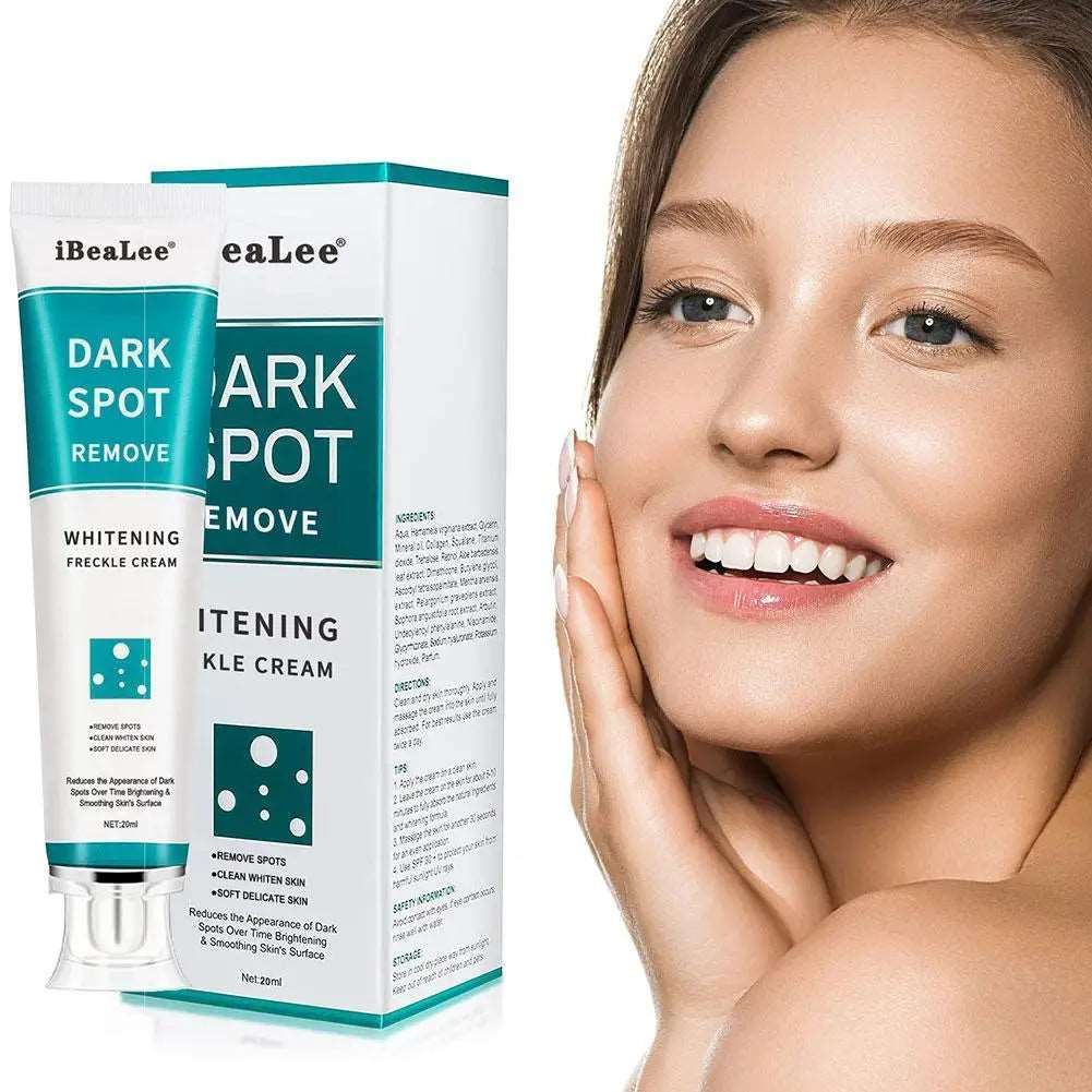 20/60Ml Whitening Freckle Cream Face Moisturizer Remove Dark Spots Melasma Remover Brightening Skin Repair Anti-Aging