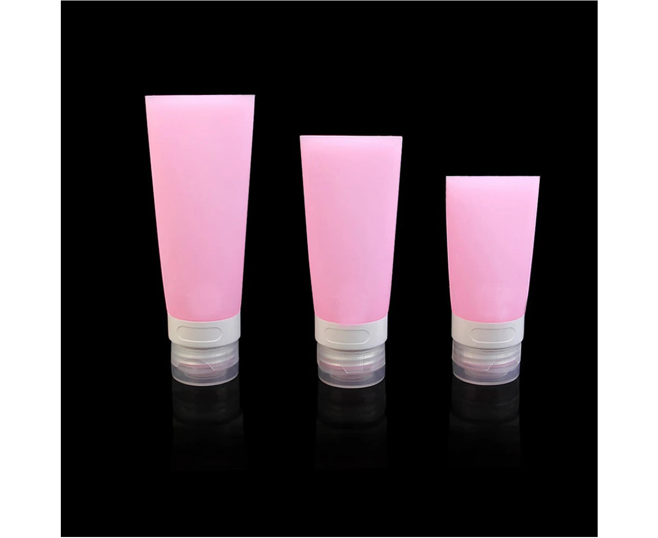 Empty Silicone Travel Bottle Lotion Shampoo Cosmetic Tube Container Portable