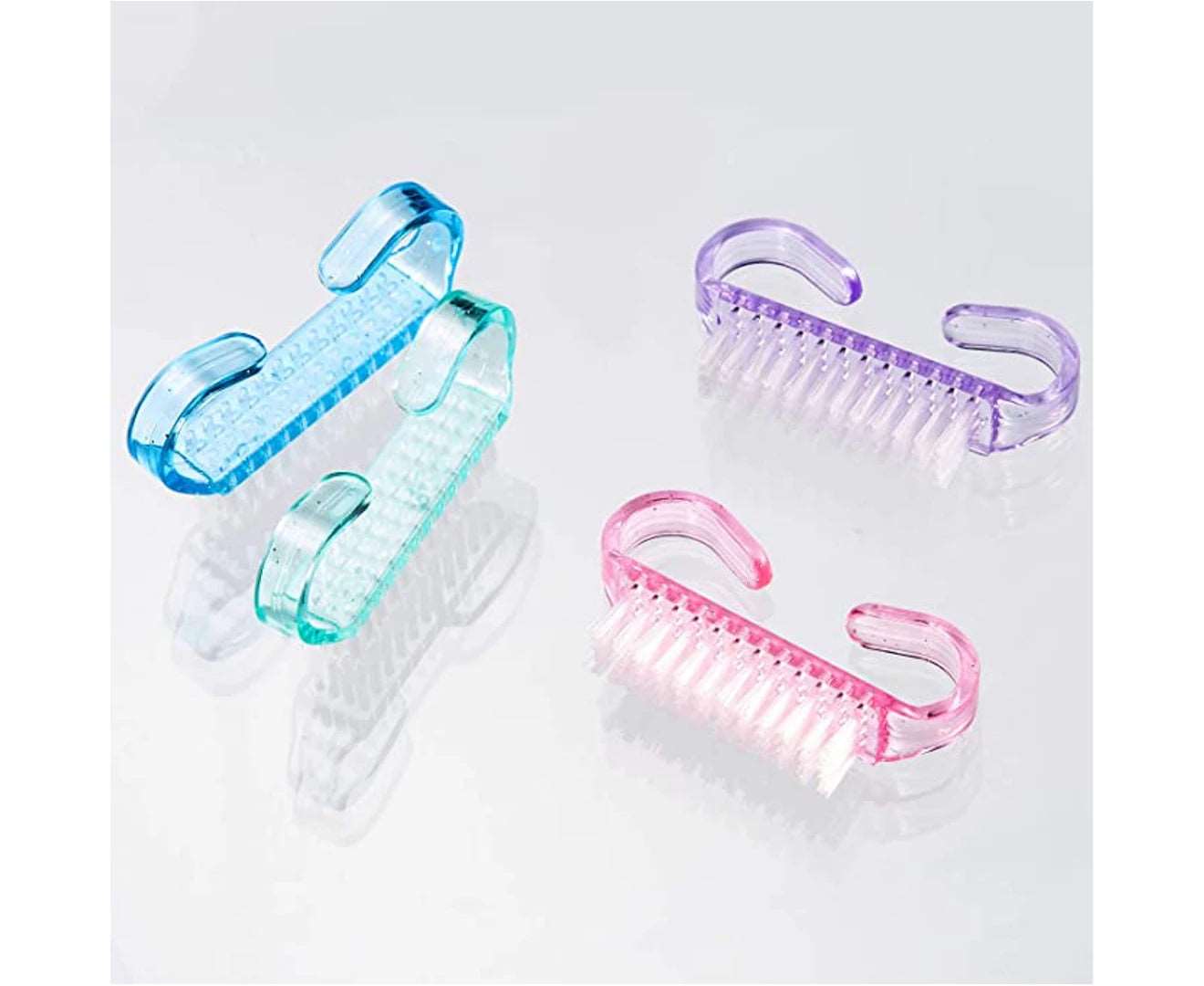 4 PCS Nail Brushes Nail Hand Scrubbing Cleaning Brush