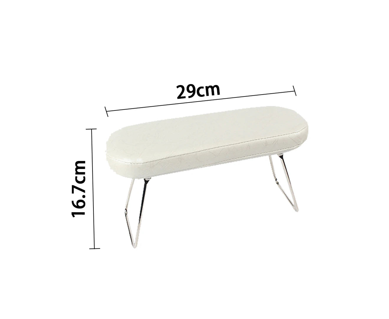 Acrylic Nail Armrest for Nails, Microfiber Leather Nail Rest Holder Hand Pillow for Nail Technics, Nail Salon