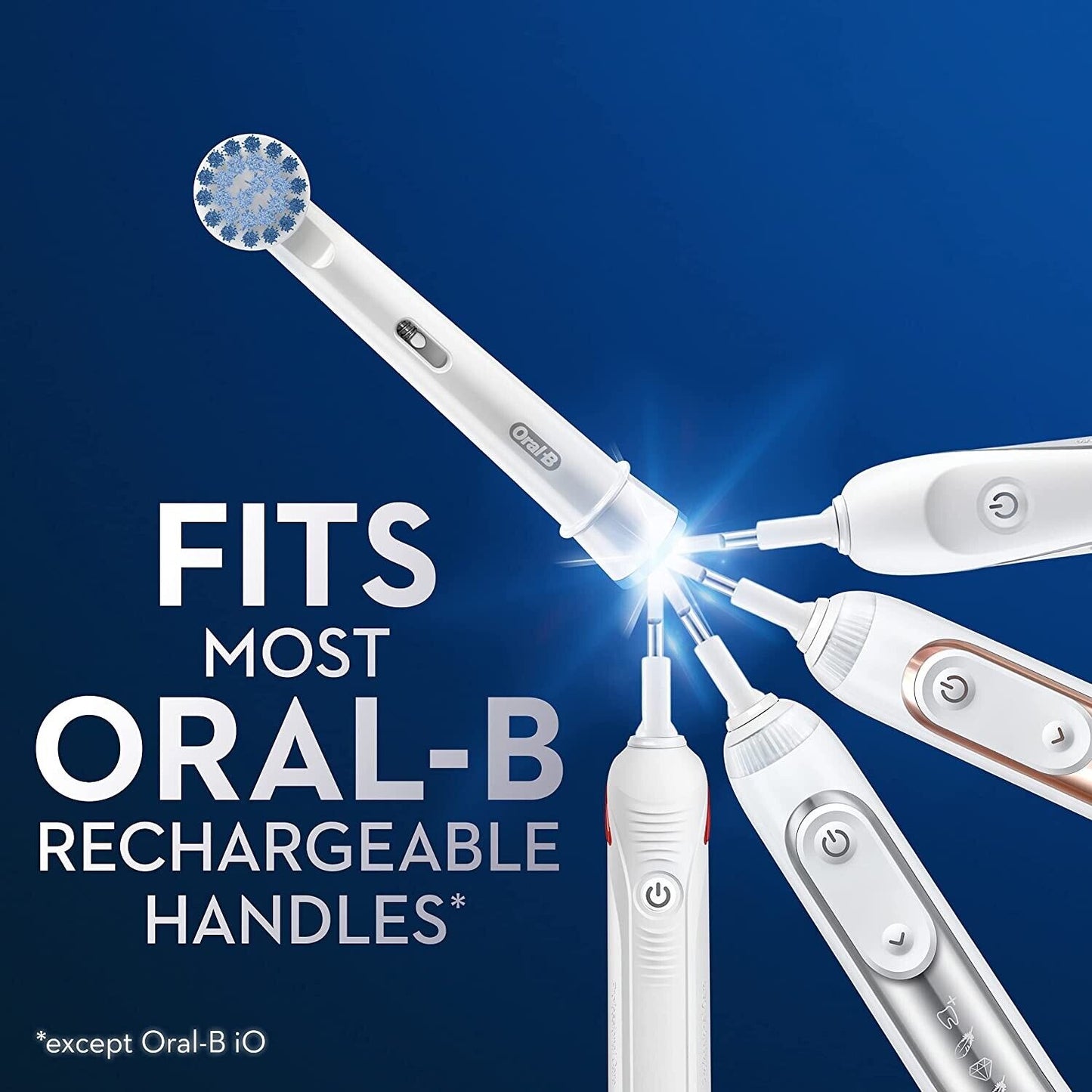 Oral-B Sensitive Replacement Electric Toothbrush Heads Refills, 2 Pack