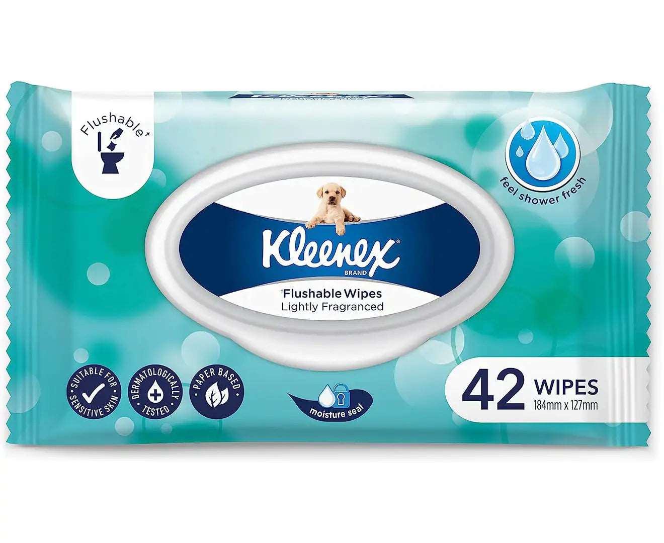 Flushable Fresh Wipes Lightly Fragranced (Pack of 420)