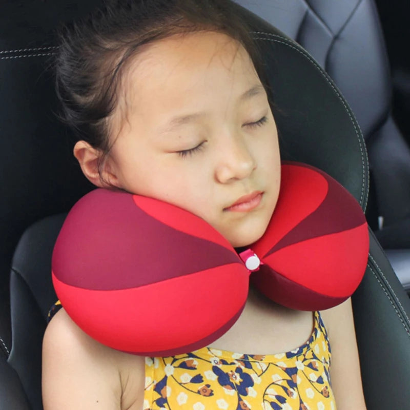 Pillow Kids Newbron Travel Neck Pillow U-Shape for Car Headrest Air Cushion Child Car Seat Head Support Infant Baby