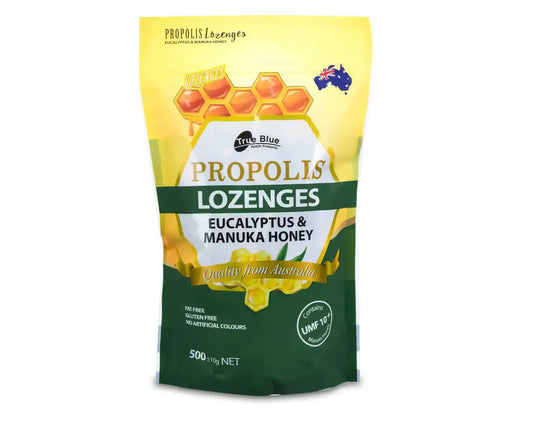 Propolis Manuka Honey Eucalyptus Lozenges 800G MGO 600+ Australia Made