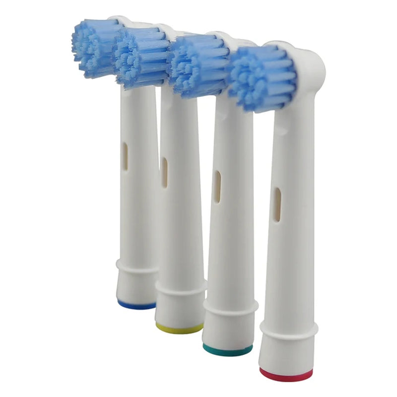 4Pcs/Pack EB-25A Sensitive Clean Electric Toothbrush Brush Heads SB-417A Oral Care for Oral B Vitality Dual Clean