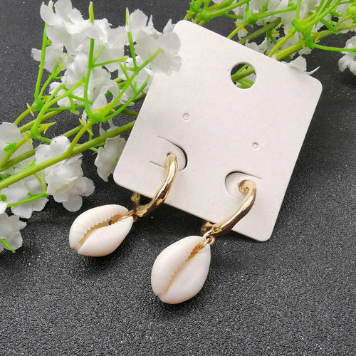 JCYMONG New 13 Model Sea Shell Earrings For Women Bohemain Ocean