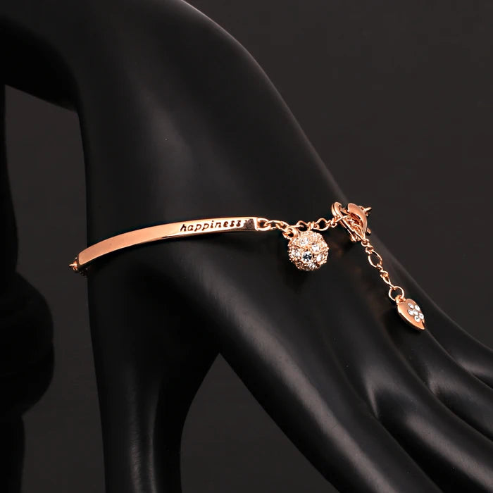 2019 New Year Special Rose Gold Women's Chain Bracelet