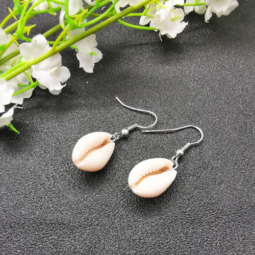 JCYMONG New 13 Model Sea Shell Earrings For Women Bohemain Ocean