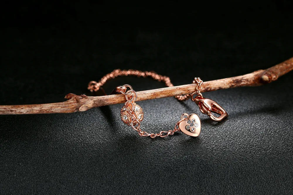 2019 New Year Special Rose Gold Women's Chain Bracelet