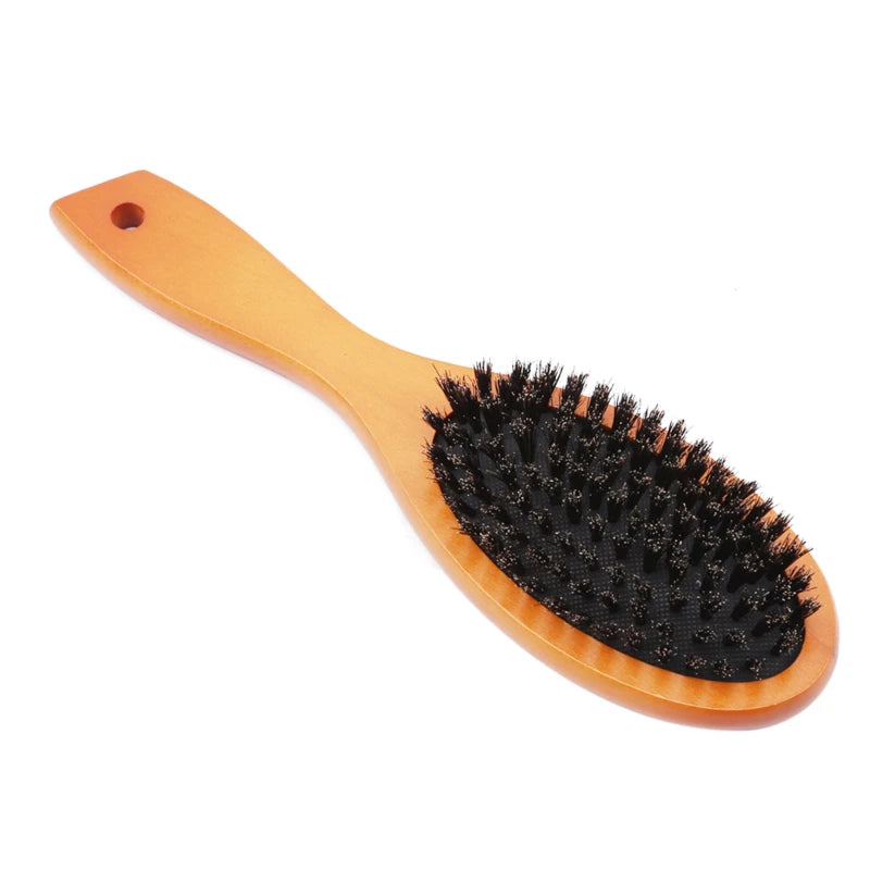 Bamboo Airbag Massage Comb Quality Hair Comb Carbonized Solid Wood