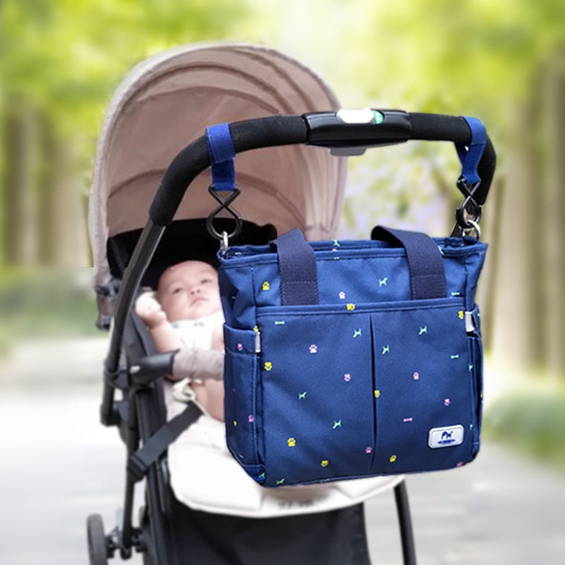 Multi pocket Baby Nappy Diaper Bag Baby Nursing Bag for Stroller