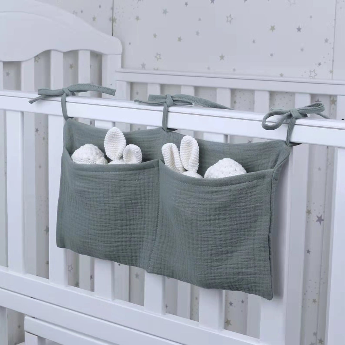 Portable Baby Crib Storage Bag Nappy Organizer Multifunctional Newborn