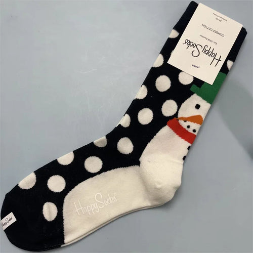 Happy Socks Women Crew Socks Cotton Novelty Gift One Size Fit Most