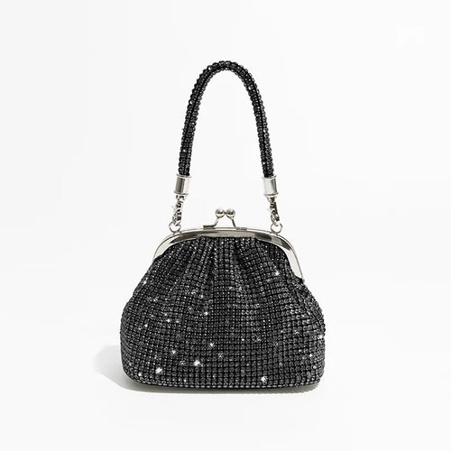 2023 Fashion Rhinestone Evening Tote Bag Women Bling Diamond Handbags