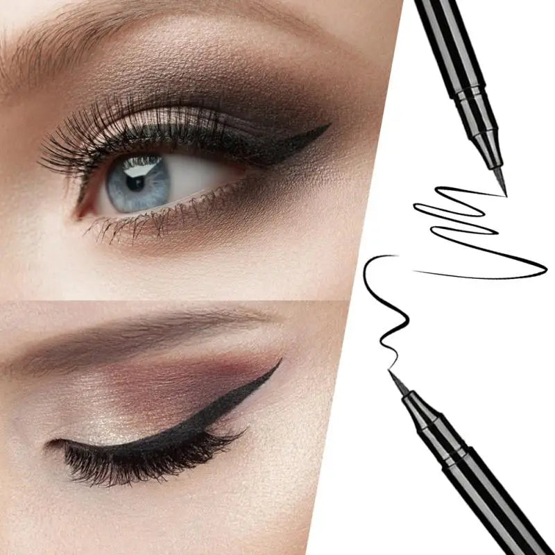 Black Waterproof Quick Eyeliner Liquid Long Lasting Anti-oil Eye Liner