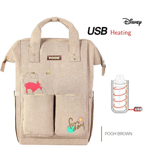 Disney Baby Diaper Backpack Moms Baby Nursing Bag Mother Maternity