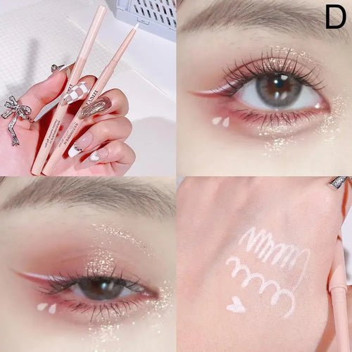 Gel Eyeliner Pen Cosmetics Waterproof Smooth Ultra-slim Eyeliner Gel