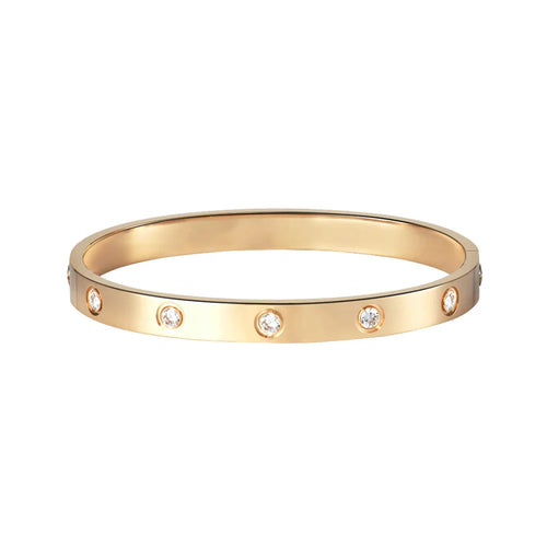 Gold Plating Lover Bracelets&Bangles for Women Rose Gold Color Luxury