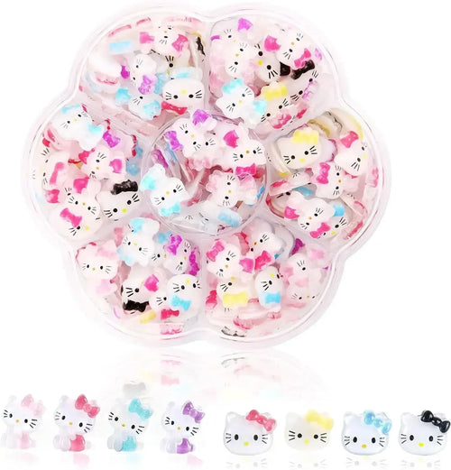 70 Pieces of Sanrio New Nail Rhinestones Hello Kitty Kawaii Cartoon