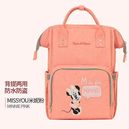 Disney Baby Diaper Backpack Moms Baby Nursing Bag Mother Maternity