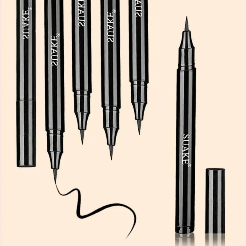 Black Waterproof Quick Eyeliner Liquid Long Lasting Anti-oil Eye Liner