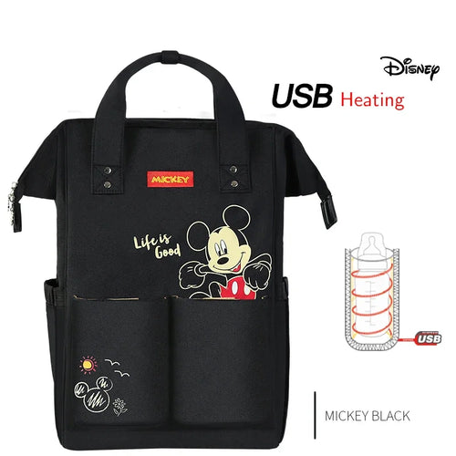 Disney Baby Diaper Backpack Moms Baby Nursing Bag Mother Maternity