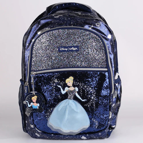 Genuine Australian Smiggle Disney Dark Blue Cinderella Backpack,