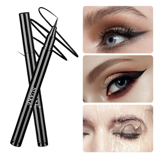 Black Waterproof Quick Eyeliner Liquid Long Lasting Anti-oil Eye Liner