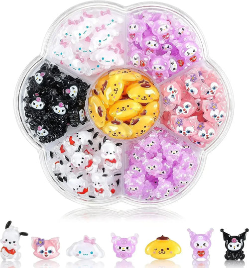 70 Pieces of Sanrio New Nail Rhinestones Hello Kitty Kawaii Cartoon