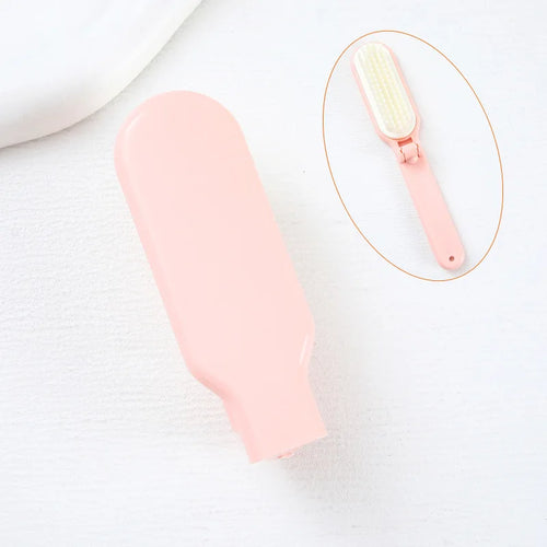 Cute Cartoon Mini Folding Comb Portable Small Comb Ladies Long Hair