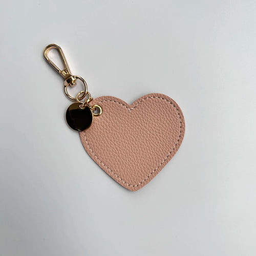 Heart-shaped PU Leather Key Chains for Women Cute Love Keyring