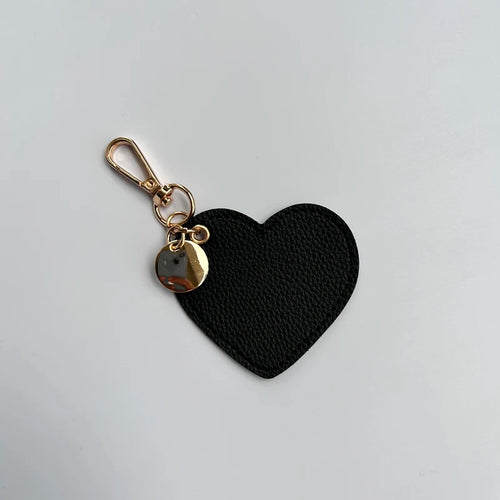 Heart-shaped PU Leather Key Chains for Women Cute Love Keyring