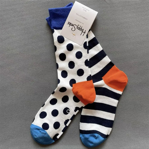 Happy Socks Women Crew Socks Cotton Novelty Gift One Size Fit Most