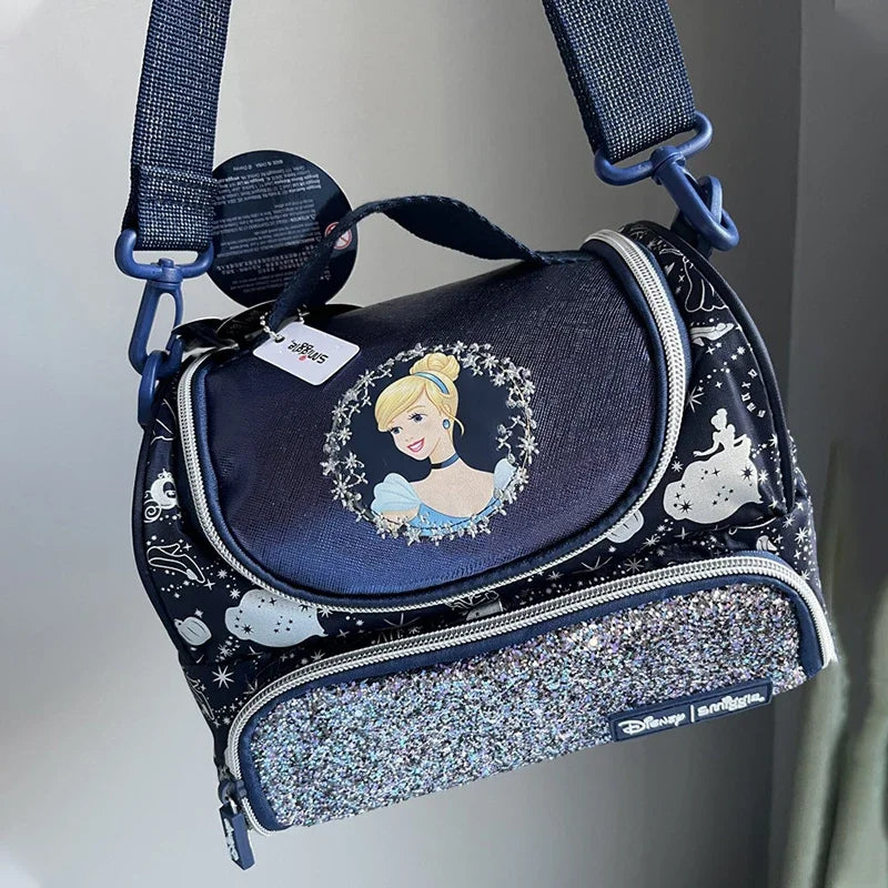 Genuine Australian Smiggle Disney Dark Blue Cinderella Backpack,