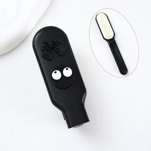 Cute Cartoon Mini Folding Comb Portable Small Comb Ladies Long Hair