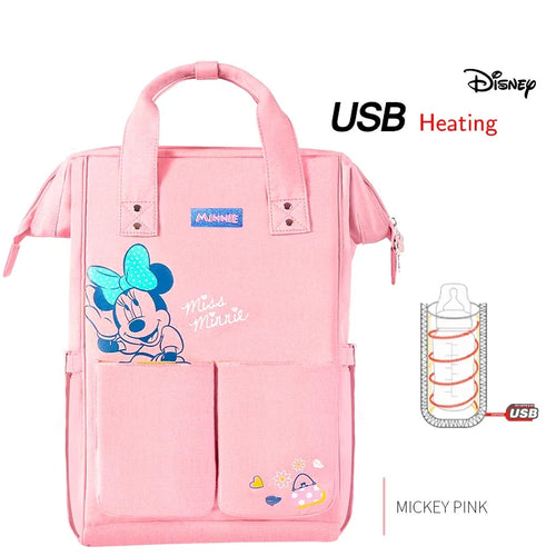 Disney Baby Diaper Backpack Moms Baby Nursing Bag Mother Maternity