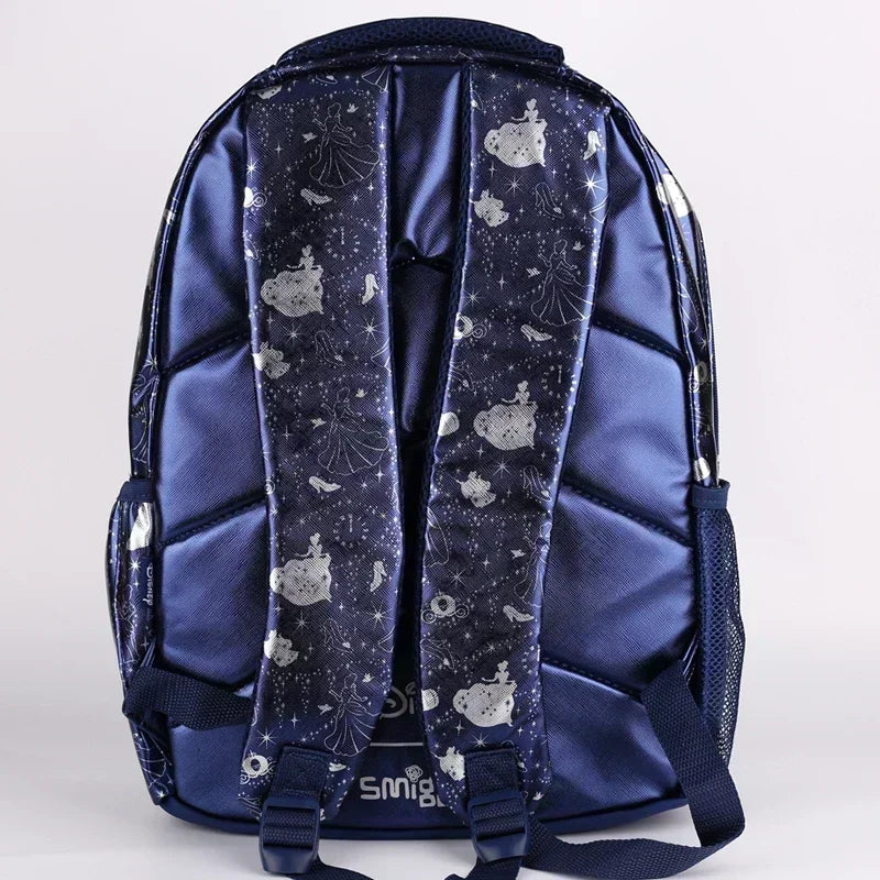 Genuine Australian Smiggle Disney Dark Blue Cinderella Backpack,