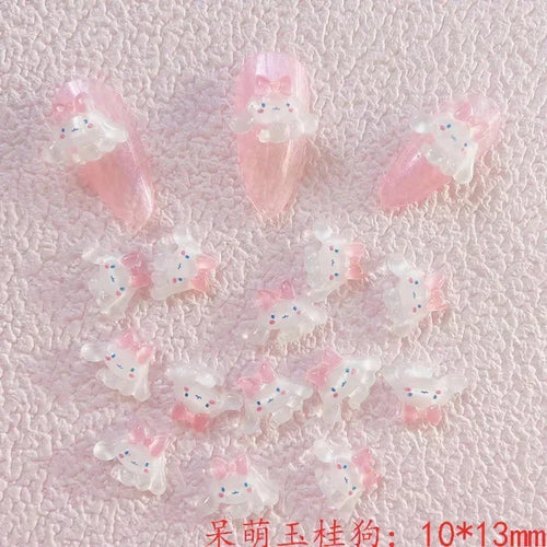 70 Pieces of Sanrio New Nail Rhinestones Hello Kitty Kawaii Cartoon