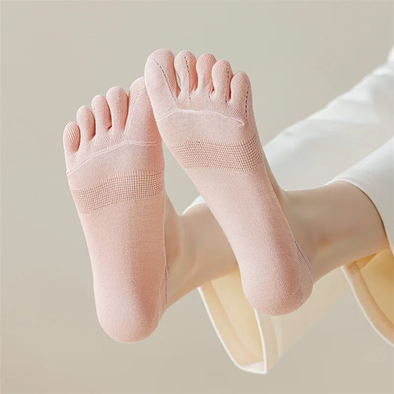 Women Toe Socks Fashion Breathable Summer Ultrathin Five-finger Sock