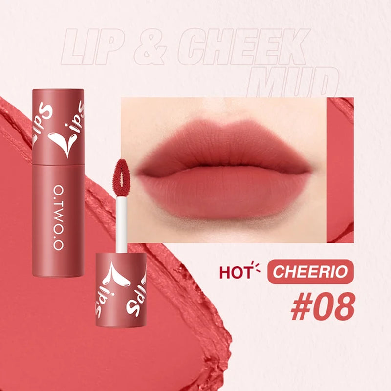 Liquid Lipstick Lip Gloss 12 Colors Waterproof Long Lasting High Pigment Lip Tint Velvet Lip Glaze Matte Lipstick Makeup