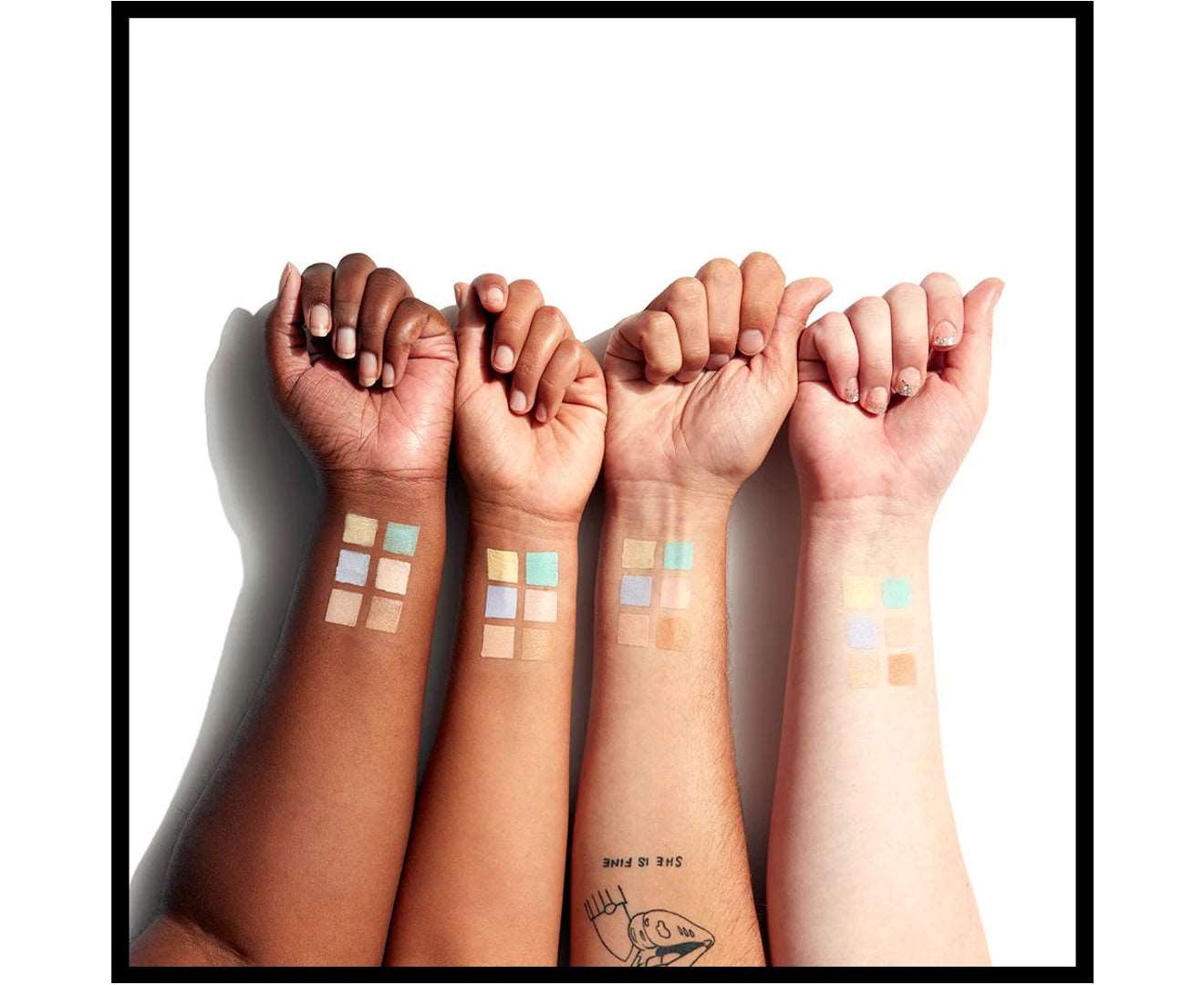 Five Color Correcting Concealer Palette